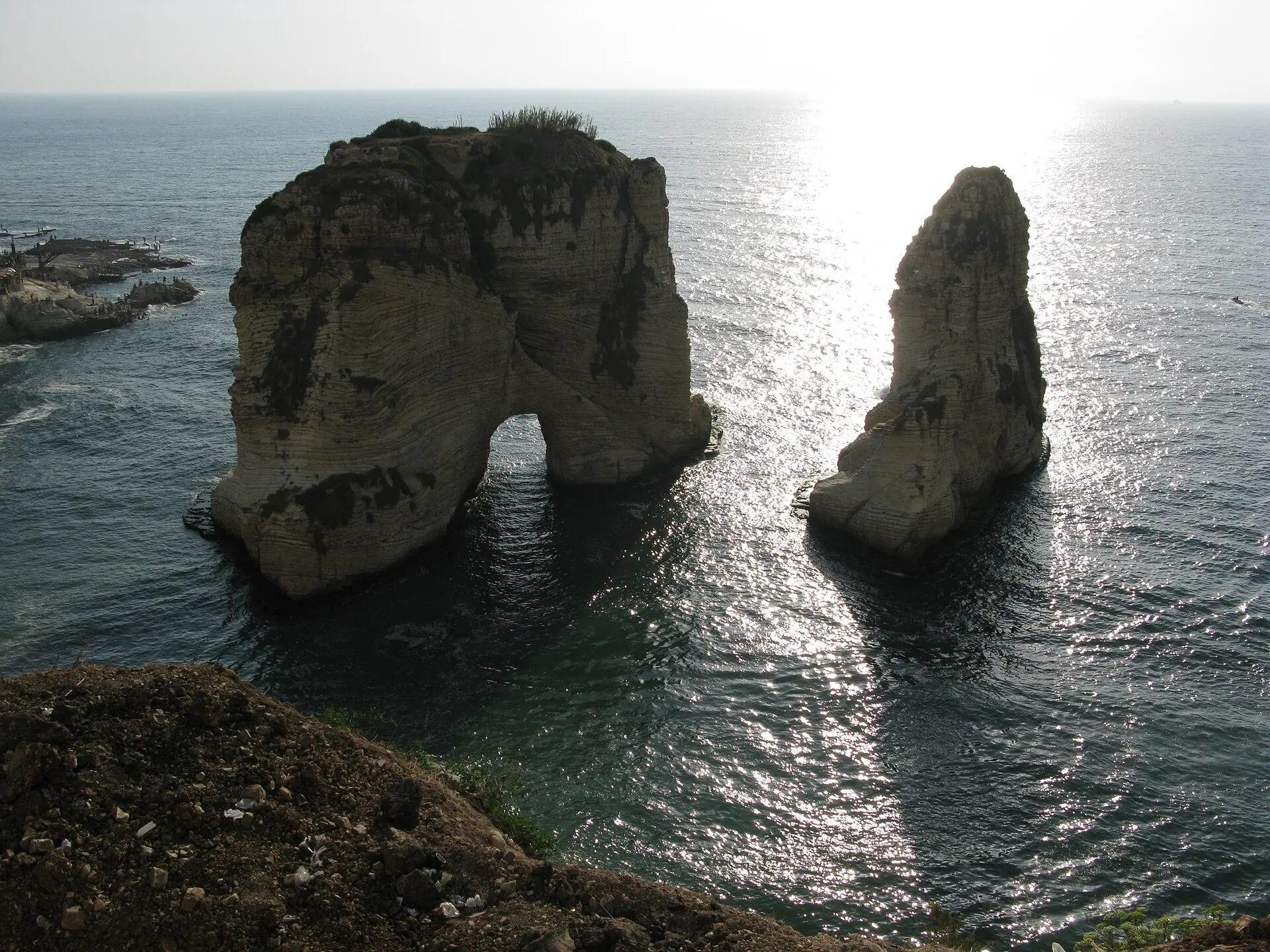 صخرة الروشة، بيروت